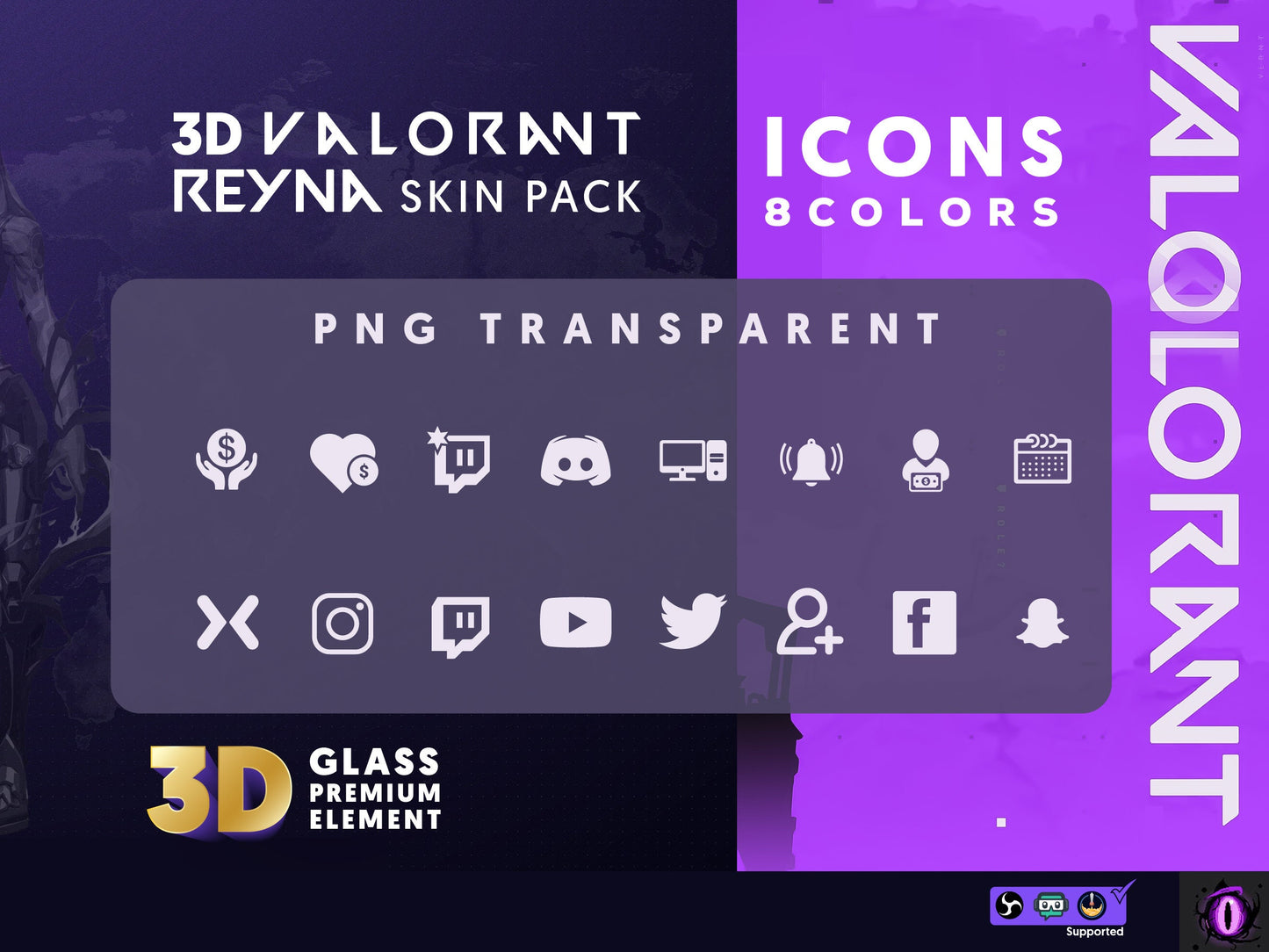 Valorant Reyna Skin Panels