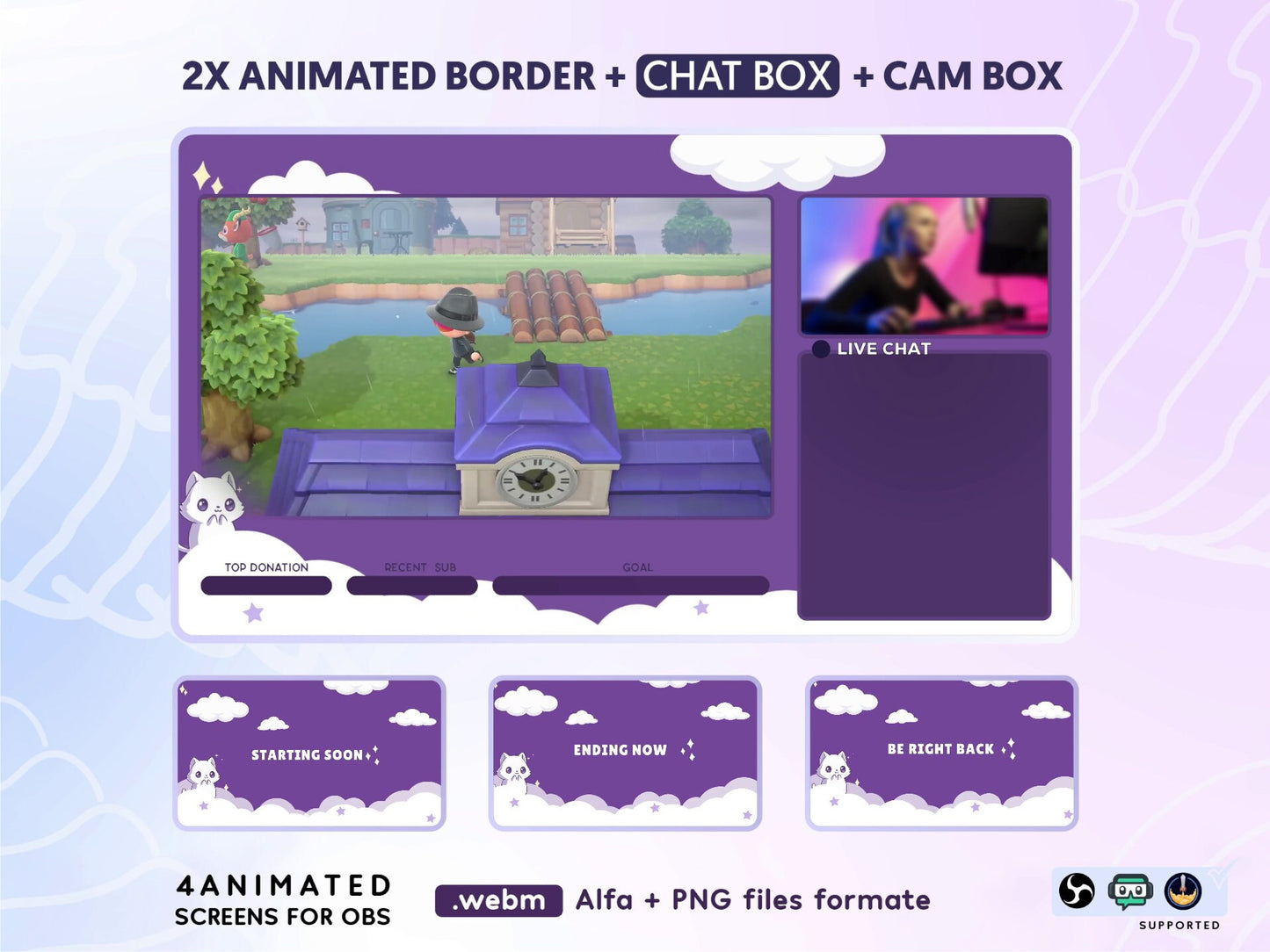 Cute Screens Overlay Animation