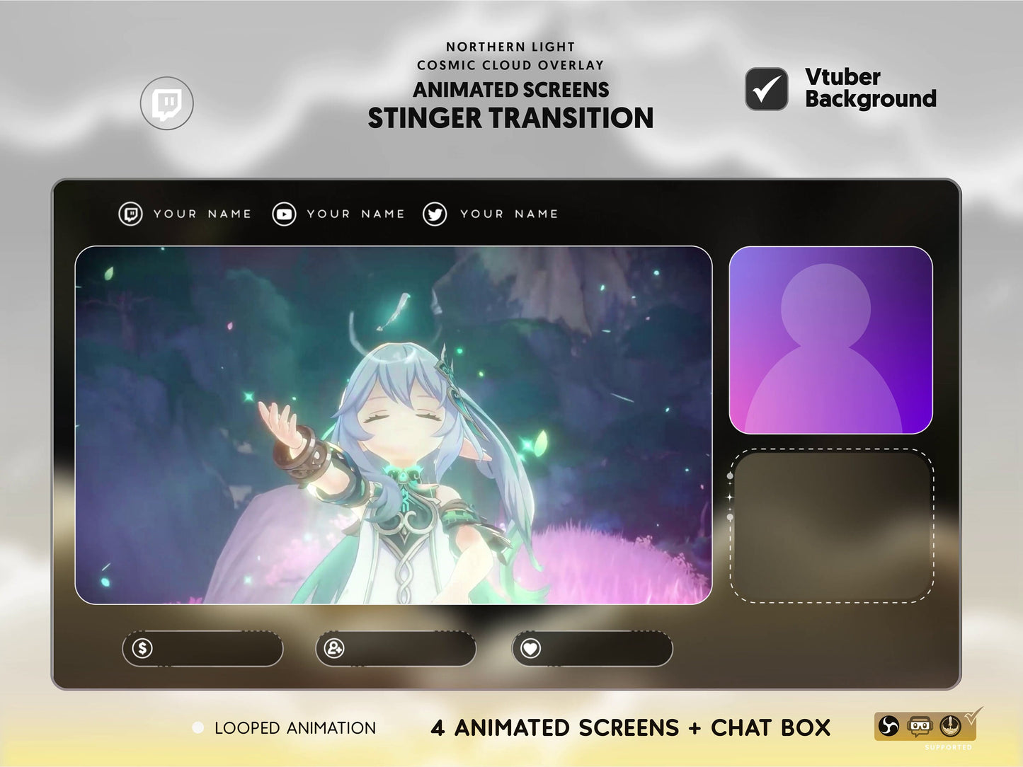 Atmosphere Animated Stream Package