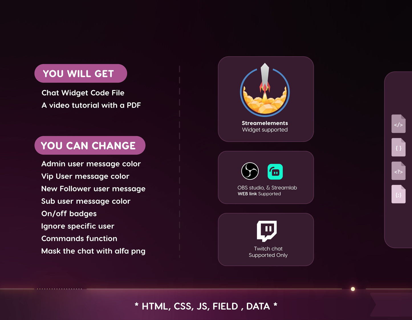 Valentine Love fill Twitch chat widget with Goal